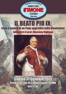 CONFERENZA PIO IX